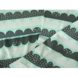 Jersey Bär Kombi Waves mint